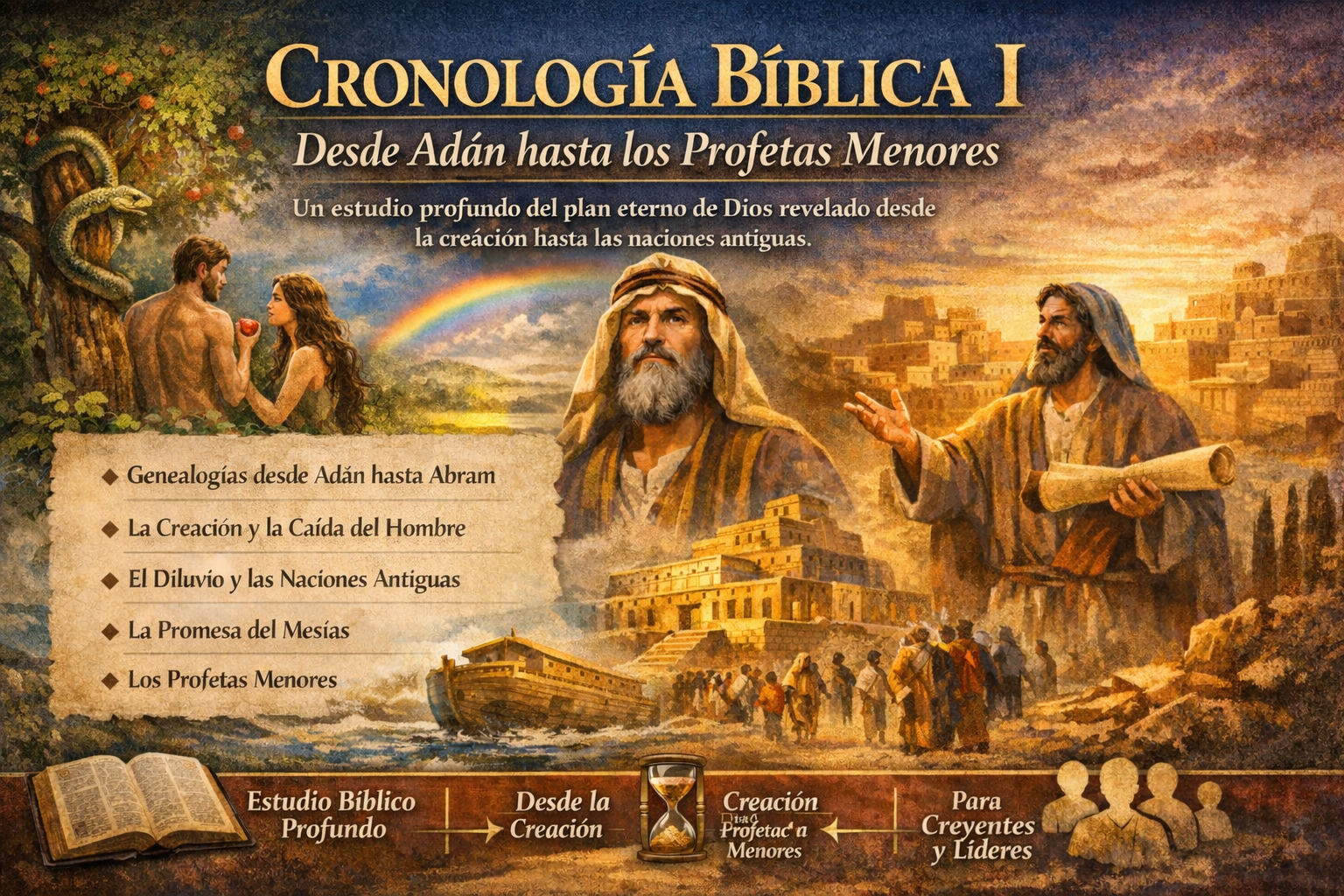Cronología Bíblica I: Desde Adán hasta los Profetas Menores