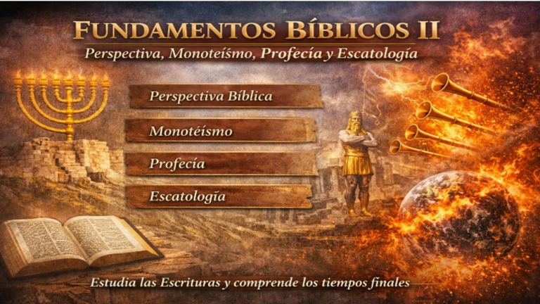 Fundamentos Bíblicos II: Perspectiva, Monoteísmo, Profecía y Escatología